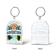 Custom Acrylic Keychain 1"-2.5" | https://www.bestnamebadges.com