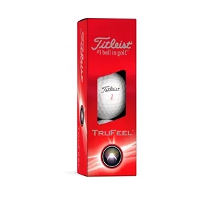 Titleist® 3 Pack TruFeel Ultra Soft Golf Balls | https://www.bestnamebadges.com