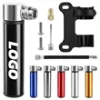 Portable Bike Pump Compact High Pressure Lightweight Design | https://www.bestnamebadges.com
