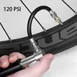 Portable Bike Pump Compact High Pressure Lightweight Design | https://www.bestnamebadges.com