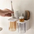 Magnetic Toothbrush Cup Holder with Inverted Design Hygienic | https://www.bestnamebadges.com