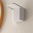 Magnetic Toothbrush Cup Holder with Inverted Design Hygienic | https://www.bestnamebadges.com