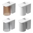 Magnetic Toothbrush Cup Holder with Inverted Design Hygienic | https://www.bestnamebadges.com