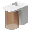 Magnetic Toothbrush Cup Holder with Inverted Design Hygienic | https://www.bestnamebadges.com