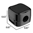 Compact Cable Organizer Clip for Desk Neat Wire Management | https://www.bestnamebadges.com