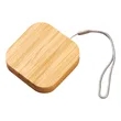 Eco Bamboo Multi Charging Cable Set Portable Storage Box | https://www.bestnamebadges.com