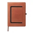 Leeman Roma Journal With Horizontal Phone Pocket 7.5" x 9... | https://www.bestnamebadges.com