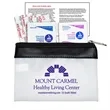 7 Piece First Aid Kit in Colorful Zipper Vinyl Pouch | https://www.bestnamebadges.com