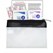 7 Piece First Aid Kit in Colorful Zipper Vinyl Pouch | https://www.bestnamebadges.com