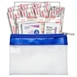 14 Piece First Aid Kit in Colorful Zipper Vinyl Pouch | https://www.bestnamebadges.com