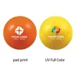 Promotional Solid Color Round Stress Ball | https://www.bestnamebadges.com