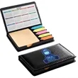 Vinyl Case w/ 2"x 2" Sticky Notes & Flags | https://www.bestnamebadges.com