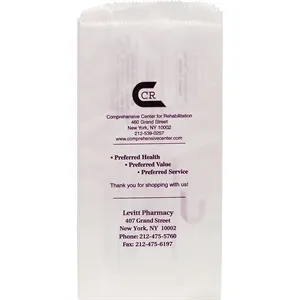 Pharmacy Bags - 5" x 2 1/2" x 10"