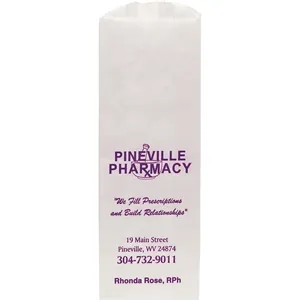 Pharmacy Bags - 3 1/2" x 10 1/4"