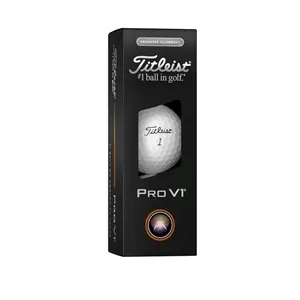 Titleist® 3 Pack Pro V1 AIM Enhanced Golf Balls | https://www.bestnamebadges.com
