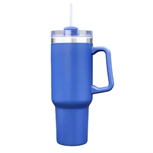 40oz SS Tumbler w/Straw-FC