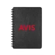 CrinkleNote A5 Spiral Notebook | https://www.bestnamebadges.com