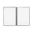 CrinkleNote A5 Spiral Notebook | https://www.bestnamebadges.com