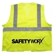 ANSI 2 Yellow Safety Vest | https://www.bestnamebadges.com
