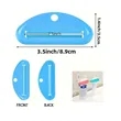 Multicolour Toothpaste Squeezer | https://www.bestnamebadges.com