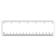 Plastic Ruler / Bookmark - 10 mil | https://www.bestnamebadges.com