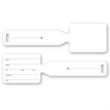 Ultra-Thin Luggage Tag - 10 mil | https://www.bestnamebadges.com