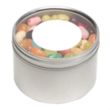 Large Round Window Tin Standard Fill | https://www.bestnamebadges.com
