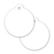 Plastic Circle Keytag | https://www.bestnamebadges.com