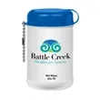 Mini Wet Wipe Canister | https://www.bestnamebadges.com