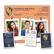 Picture Frame Magnet with 3 Punch Outs | https://www.bestnamebadges.com