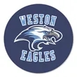 4.5 In Circle Perm Bumper Sticker | https://www.bestnamebadges.com