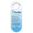 Door Hanger Oval Paper Card | https://www.bestnamebadges.com
