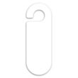 Door Hanger Oval Paper Card | https://www.bestnamebadges.com
