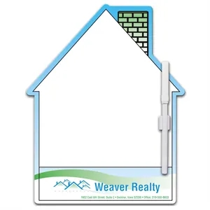 Memo Board House w/ Mag | https://www.bestnamebadges.com