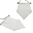 Canvas Wall Hanging with Rod Blank Banner Flags | https://www.bestnamebadges.com