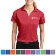 Sport-Tek® Ladies' Heather Contender™ Polo | https://www.bestnamebadges.com