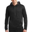 Sport-Tek® Sport-Wick® Fleece Colorblock Hooded Pullover | https://www.bestnamebadges.com