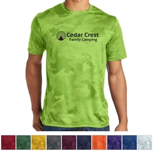 Sport-Tek® CamoHex Tee | https://www.bestnamebadges.com