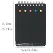 Waterproof Cover Notepad Meeting Record Book With Pen | https://www.bestnamebadges.com