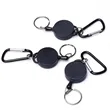 Retractable Keychain Portable Carabiner Key Clips | https://www.bestnamebadges.com