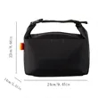 High Capacity Reusable Waterproof Insulated Lunch Tote Bags | https://www.bestnamebadges.com
