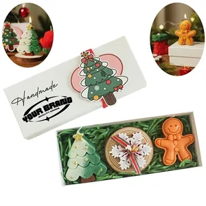Christmas Creative Handmade Scented Candle Gift Box
