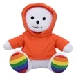 6" Rainbow Bear | https://www.bestnamebadges.com