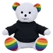6" Rainbow Bear | https://www.bestnamebadges.com