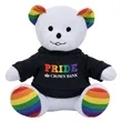 6" Rainbow Bear | https://www.bestnamebadges.com