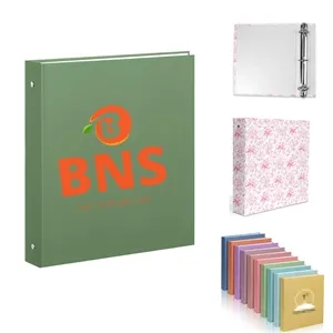 3-Ring Full Color Imprint Binder, Personalized Custom