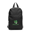 Caleb rPET Convertible Backpack and Sling Bag | https://www.bestnamebadges.com