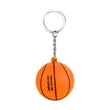 Basketball Stress Reliever Keychain | https://www.bestnamebadges.com