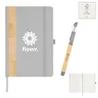 Verse Bamboo Journal With Pen | https://www.bestnamebadges.com