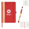 Verse Bamboo Journal With Pen | https://www.bestnamebadges.com